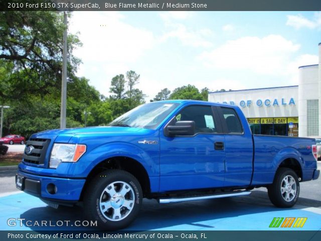 2010 Ford F150 STX SuperCab in Blue Flame Metallic