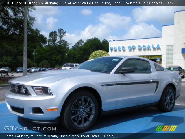 2011 Ford Mustang V6 Mustang Club of America Edition Coupe in Ingot Silver Metallic
