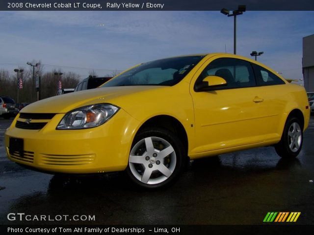 2008 Chevrolet Cobalt LT Coupe in Rally Yellow