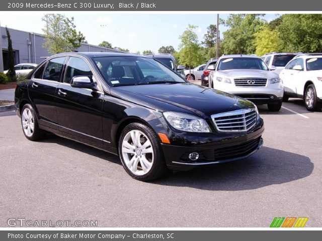 2009 Mercedes-Benz C 300 Luxury in Black