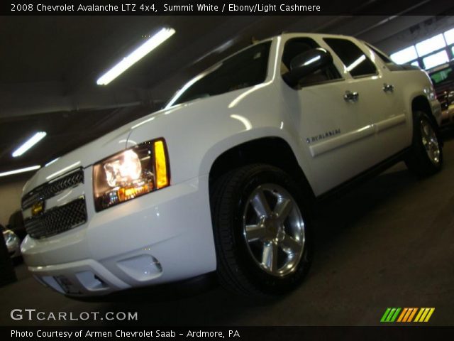 2008 Chevrolet Avalanche LTZ 4x4 in Summit White