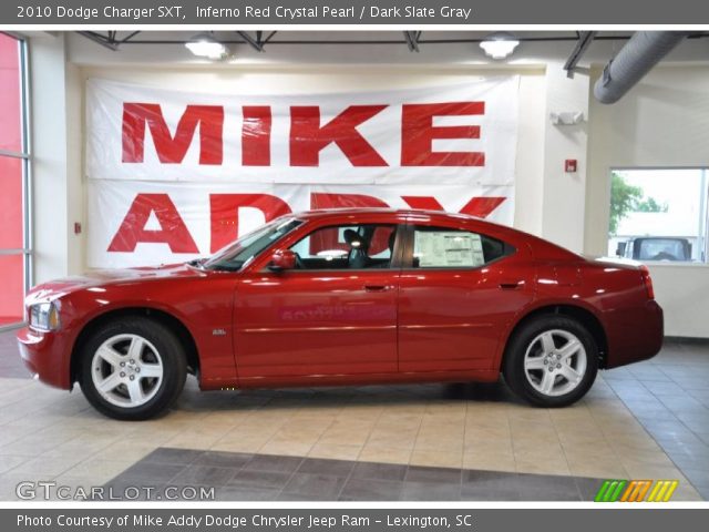 2010 Dodge Charger SXT in Inferno Red Crystal Pearl