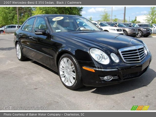 2007 Mercedes-Benz E 350 Sedan in Black