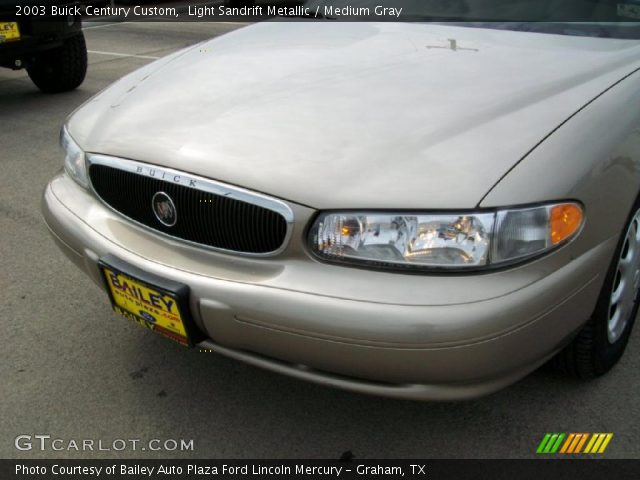 2003 Buick Century Custom in Light Sandrift Metallic