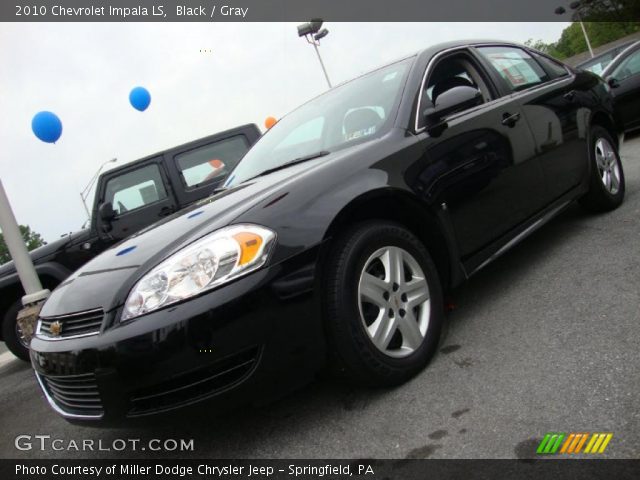 2010 Chevrolet Impala LS in Black