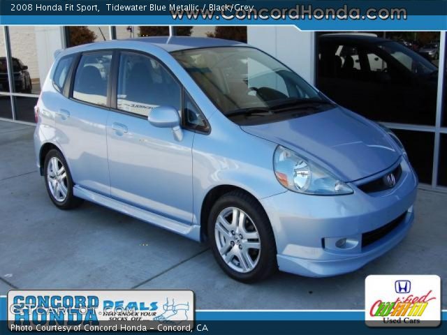 2008 Honda fit tidewater blue