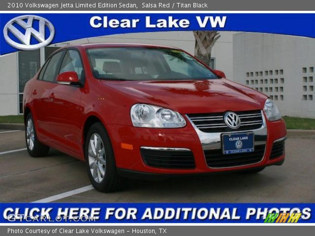 2010 Volkswagen Jetta Limited Edition Sedan in Salsa Red
