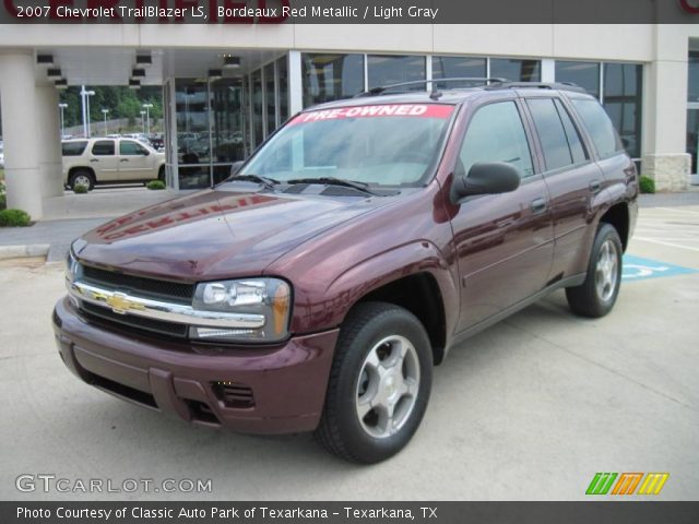 2007 Chevrolet TrailBlazer LS in Bordeaux Red Metallic