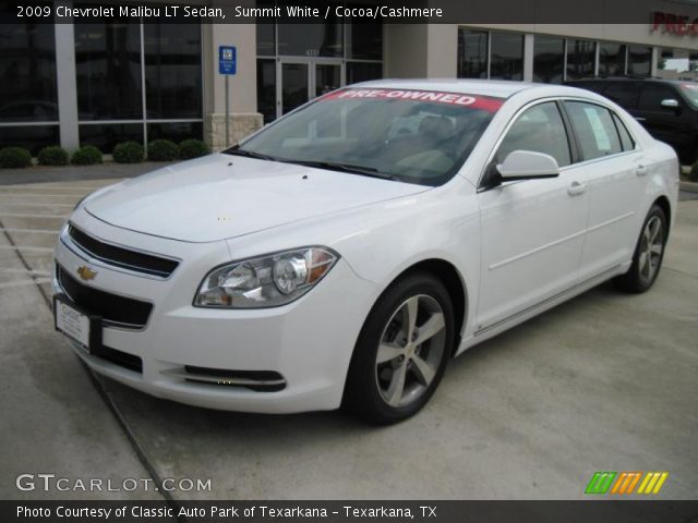 2009 Chevrolet Malibu LT Sedan in Summit White