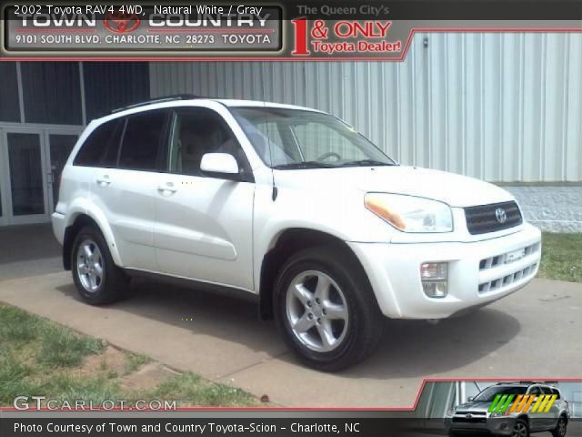 2002 Toyota RAV4 4WD in Natural White