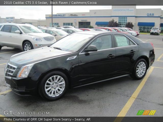2010 Cadillac CTS 3.0 Sedan in Black Raven