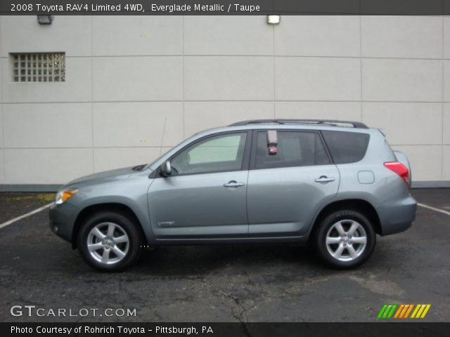 2008 Toyota RAV4 Limited 4WD in Everglade Metallic