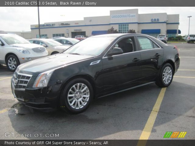 2010 Cadillac CTS 3.0 Sedan in Black Raven