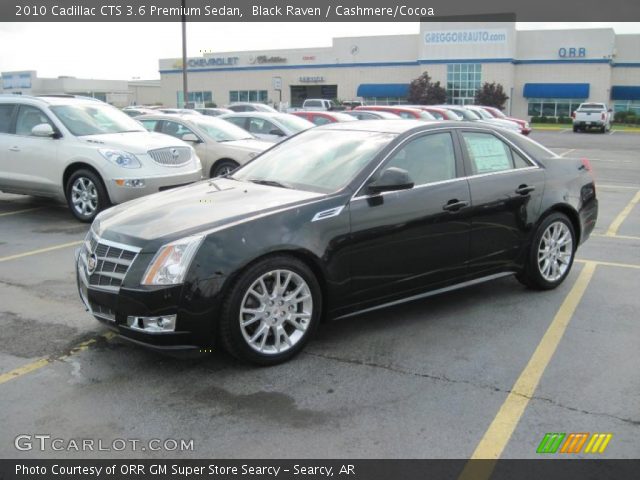 2010 Cadillac CTS 3.6 Premium Sedan in Black Raven