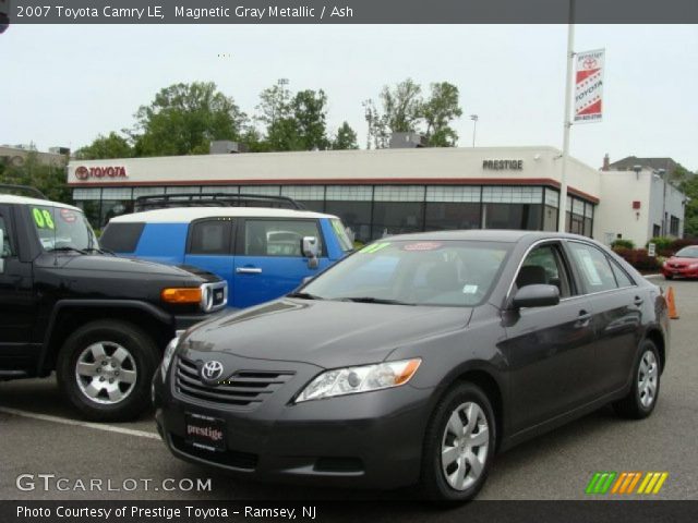 2007 Toyota Camry LE in Magnetic Gray Metallic