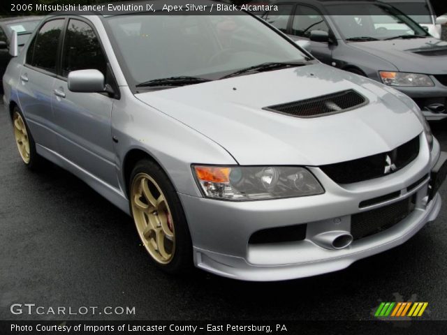 2006 Mitsubishi Lancer Evolution IX in Apex Silver