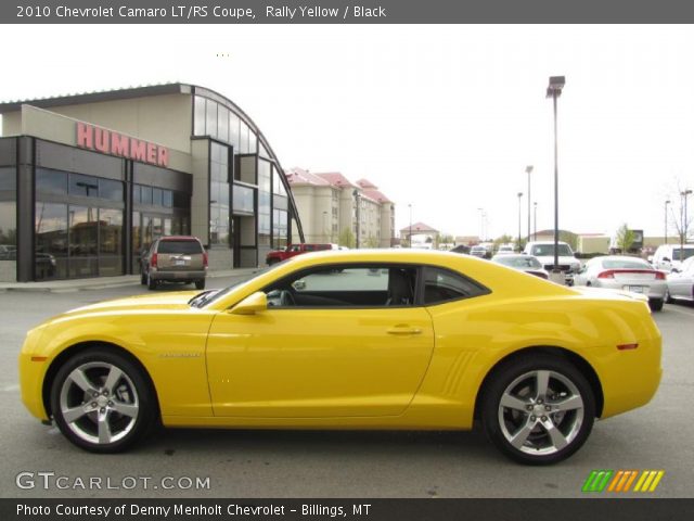2010 Chevrolet Camaro LT/RS Coupe in Rally Yellow