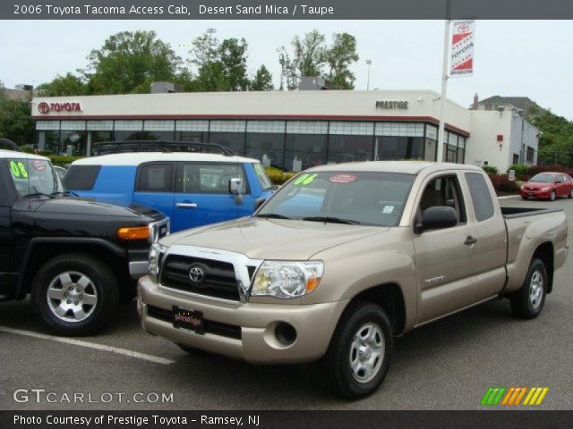 2006 Toyota Tacoma Access Cab in Desert Sand Mica