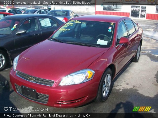 2006 Chevrolet Impala LS in Sport Red Metallic