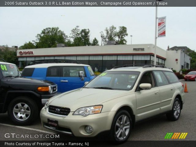 2006 Subaru Outback 3.0 R L.L.Bean Edition Wagon in Champagne Gold Opalescent