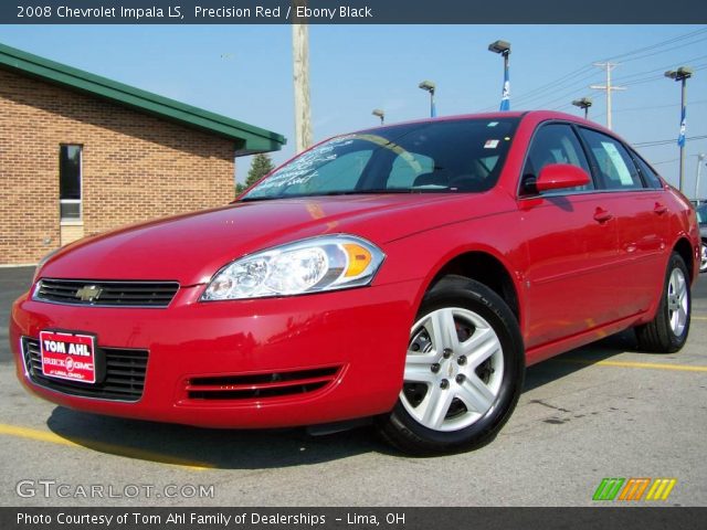 2008 Chevrolet Impala LS in Precision Red