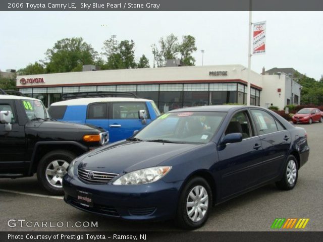 2006 Toyota Camry LE in Sky Blue Pearl