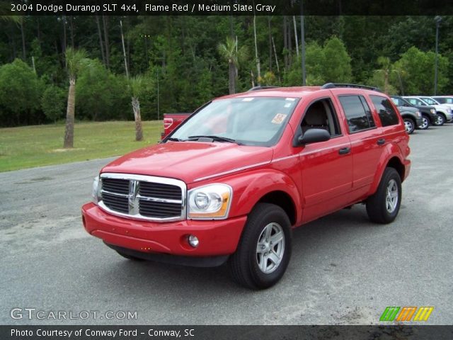 2004 Dodge Durango SLT 4x4 in Flame Red