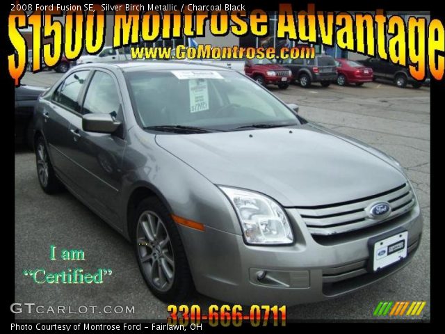 2008 Ford Fusion SE in Silver Birch Metallic