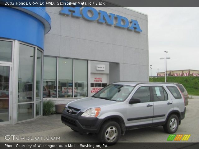 2003 Honda CR-V LX 4WD in Satin Silver Metallic