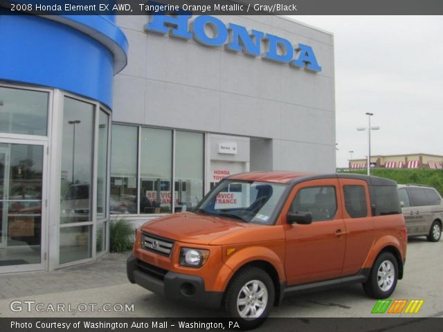 2008 Honda Element EX AWD in Tangerine Orange Metallic