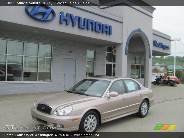 2005 Hyundai Sonata LX V6 in Golden Beige