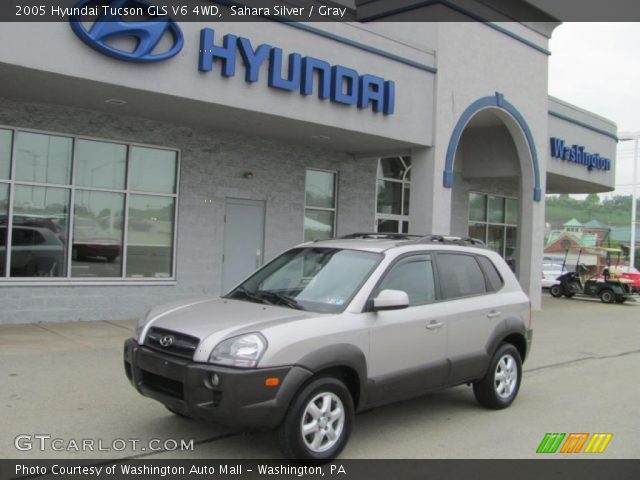 2005 Hyundai Tucson GLS V6 4WD in Sahara Silver