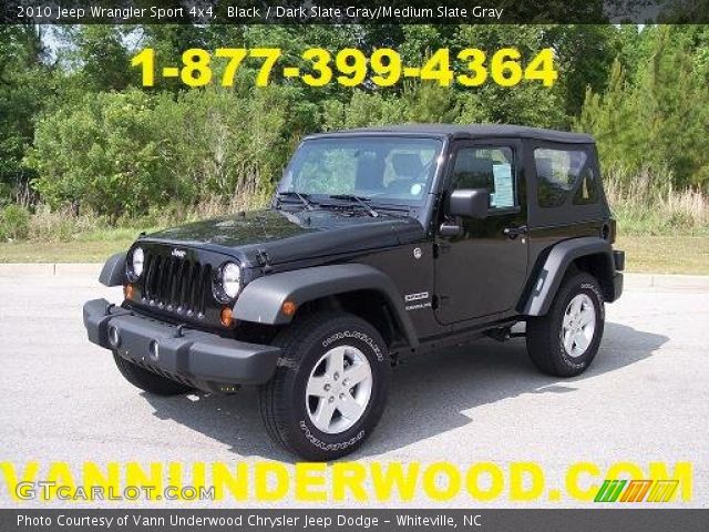 2010 Jeep Wrangler Sport 4x4 in Black