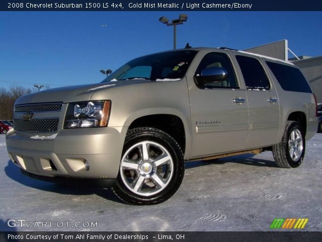 2008 Chevrolet Suburban 1500 LS 4x4 in Gold Mist Metallic