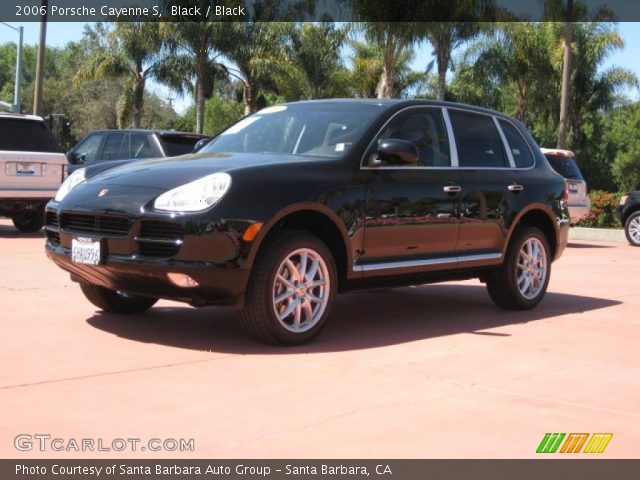 2006 Porsche Cayenne S in Black