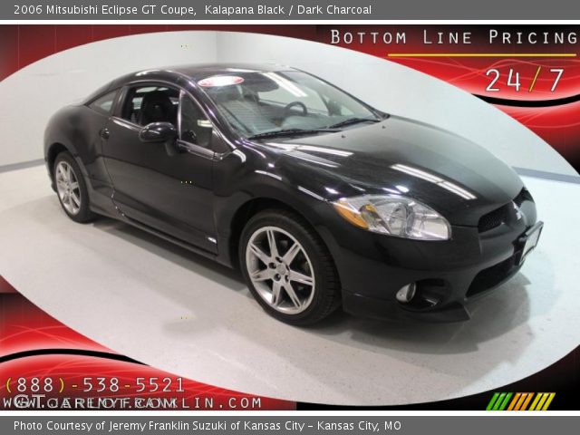 2006 Mitsubishi Eclipse GT Coupe in Kalapana Black