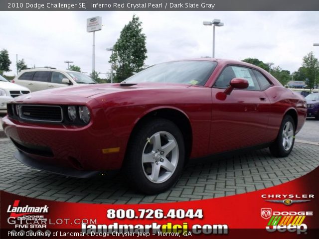 2010 Dodge Challenger SE in Inferno Red Crystal Pearl