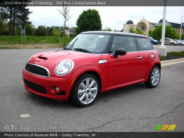 2010 Mini Cooper S Hardtop in Chili Red