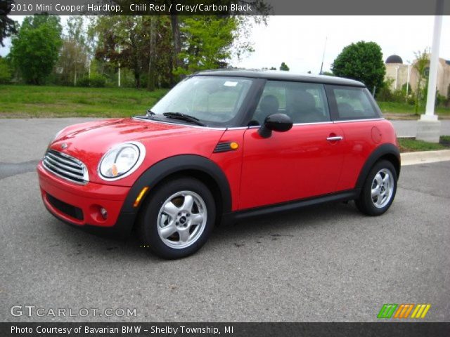 2010 Mini Cooper Hardtop in Chili Red