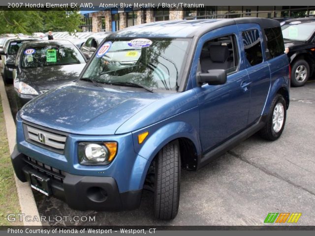 2007 Honda Element EX AWD in Atomic Blue Metallic
