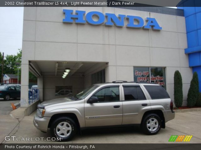 2002 Chevrolet TrailBlazer LS 4x4 in Light Pewter Metallic
