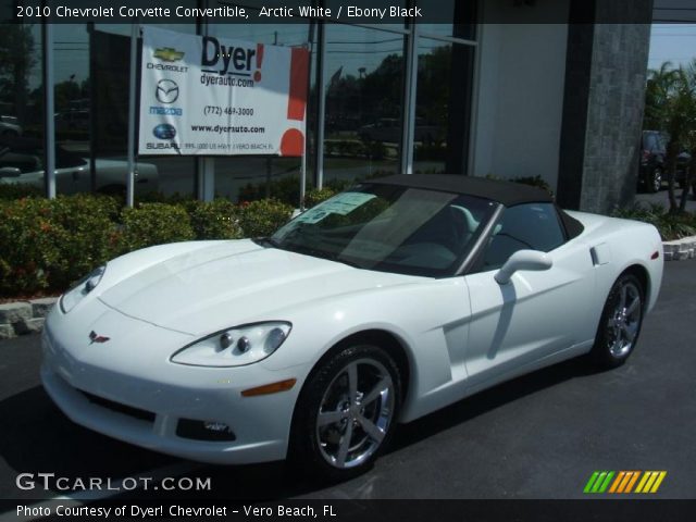 2010 Chevrolet Corvette Convertible in Arctic White