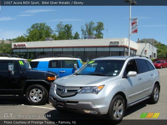 2007 Acura MDX Sport in Billet Silver Metallic