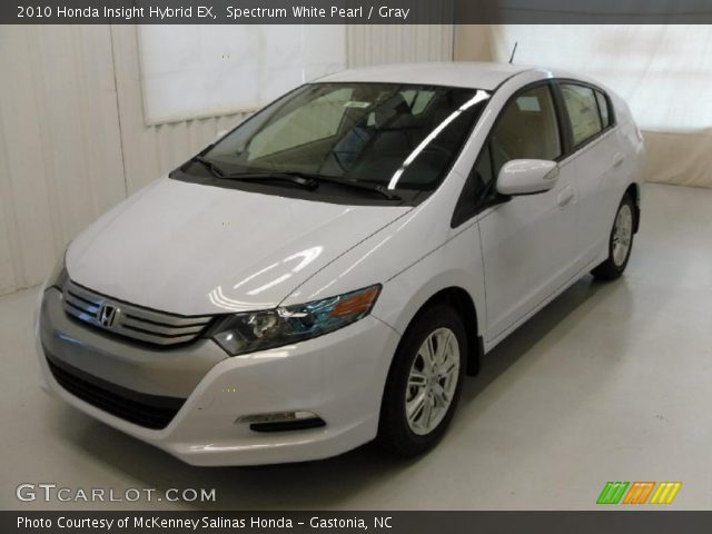 2010 Honda Insight Hybrid EX in Spectrum White Pearl