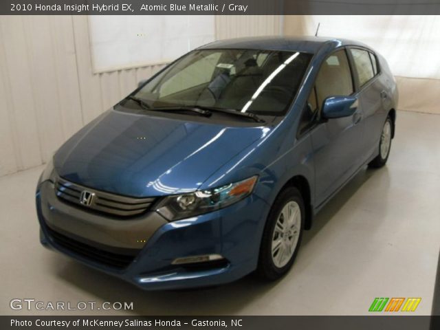 2010 Honda Insight Hybrid EX in Atomic Blue Metallic