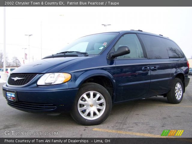 2002 Chrysler Town & Country EX in Patriot Blue Pearlcoat