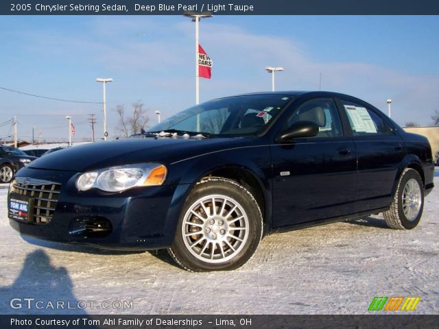 2005 Chrysler Sebring Sedan in Deep Blue Pearl