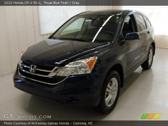2010 Honda CR-V EX-L in Royal Blue Pearl