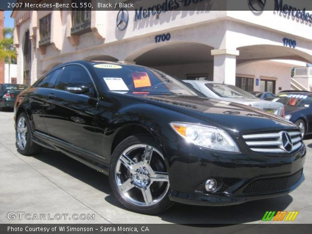 2007 Mercedes-Benz CL 550 in Black