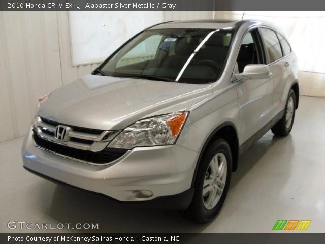 2010 Honda CR-V EX-L in Alabaster Silver Metallic